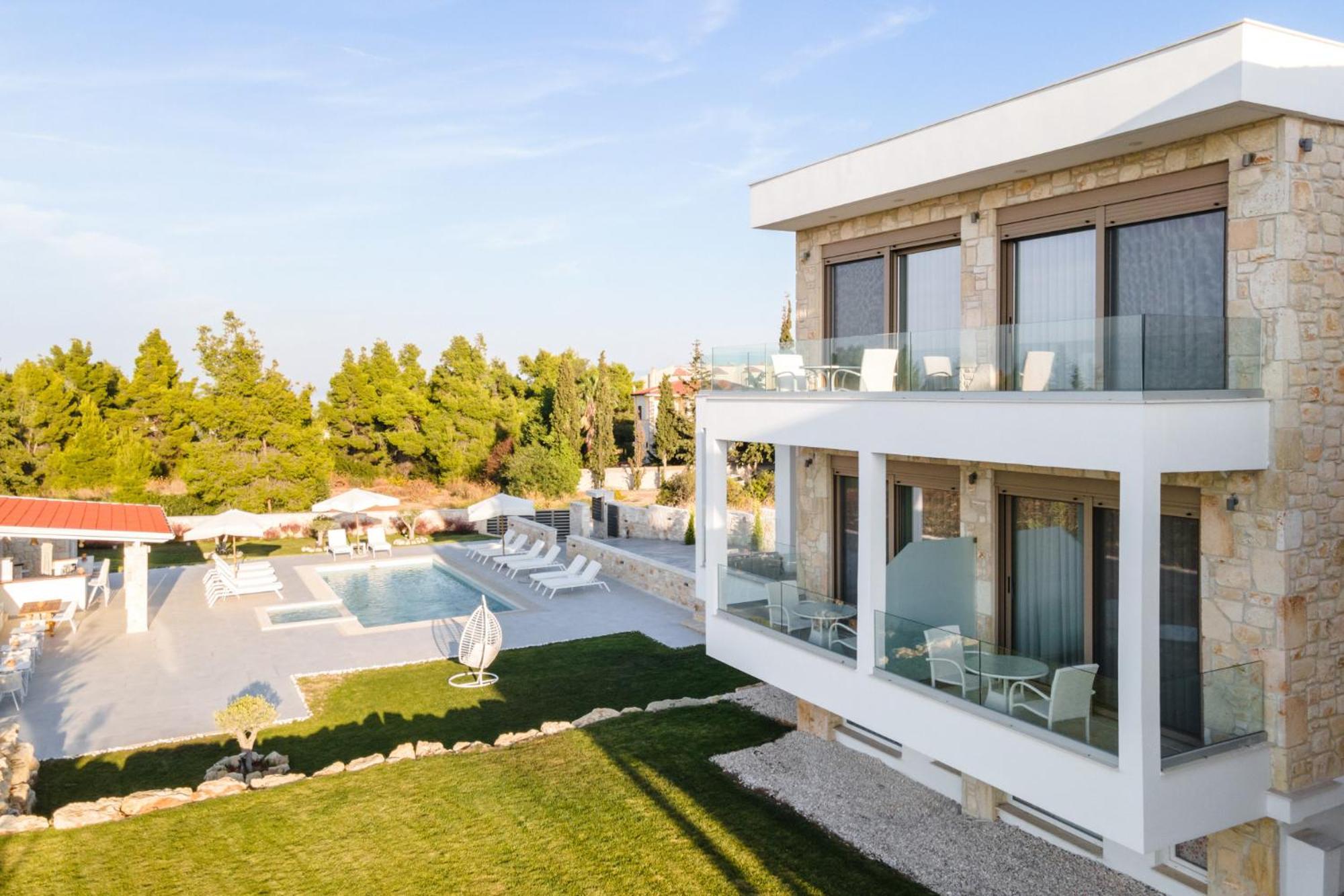 Anna Mare Luxury Apartments Афітос Екстер'єр фото