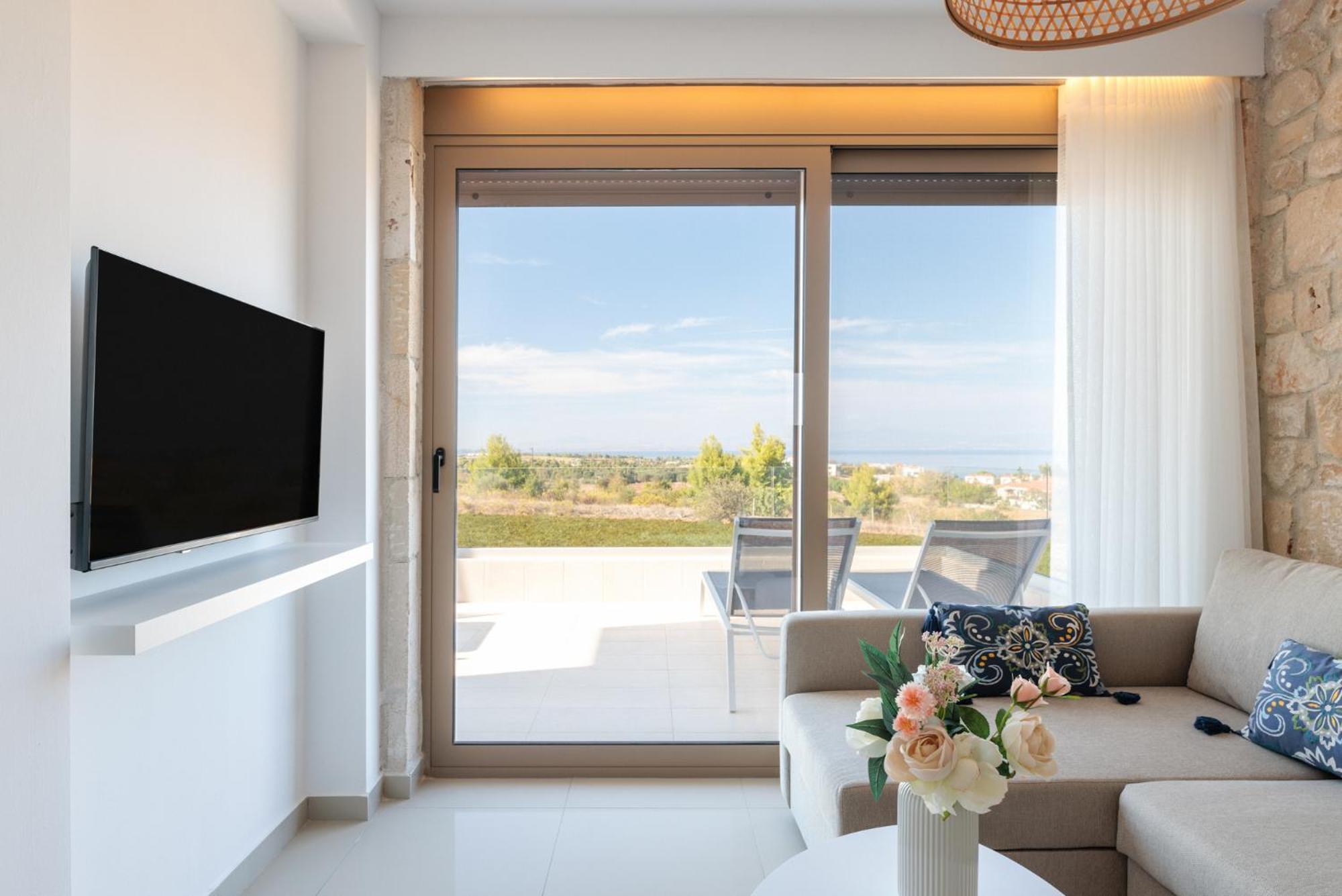 Anna Mare Luxury Apartments Афітос Екстер'єр фото